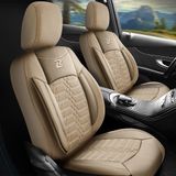 Coprisedili auto per Audi A6 (C7) 2011-2018 VENEDIK_Beige 2+3