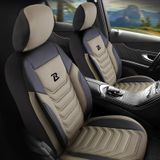 Coprisedili auto per BMW X1 F48 2015-up FLORIDA_Beige 2+3