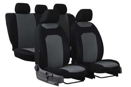 Coprisedili auto per Hyundai Elantra (VI) 2016-2020 CARO Grigio 2+3