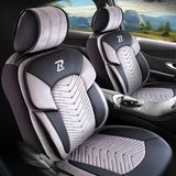 Coprisedili auto per Renault Megane (IV) 2016-up DUBAI_Grigio 2+3