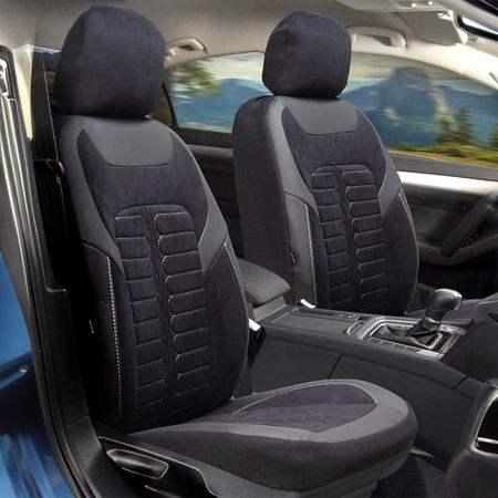 Coprisedili auto per Renault Scenic (IV) 2015-2019 MONZA_Nero-grigio 2+3