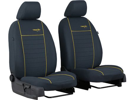 Coprisedili auto per Seat Leon (I)  1999-2005 TREND LINE - Giallo 1+1, davanti