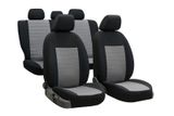 Coprisedili auto per Seat Leon (III) 2013-2020 Pure Line Grigio 2+3