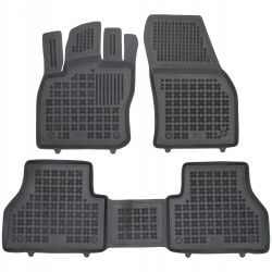 Tappetini in gomma REZAW Volkswagen CADDY IV 5seats 2021-up 4 ks