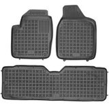 Tappetini in gomma REZAW Volkswagen SHARAN I version 5 seats (front, middle) 1995 - 2010 3 pcs