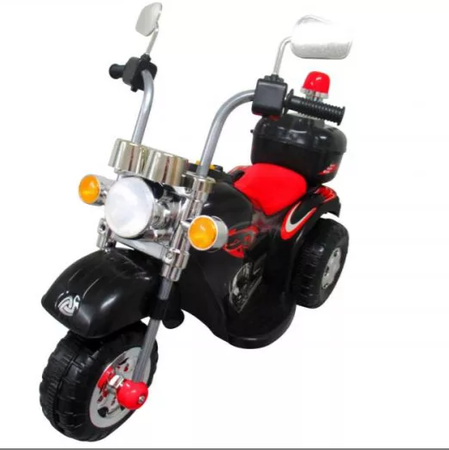 Moto elettrica per bambini M8 nero