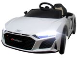 Auto elettrico per bambini pre deti AUDI R8 Sport bianco