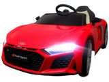 Auto elettrico per bambini pre deti AUDI R8 Sport rosso