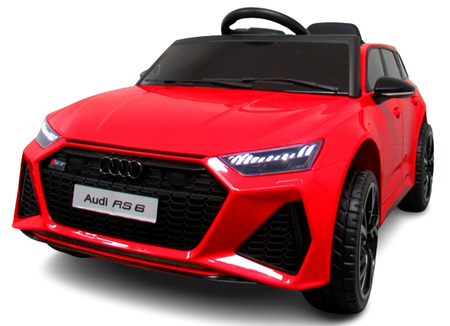 Auto elettrica per bambini AUDI RS6 GT rosso