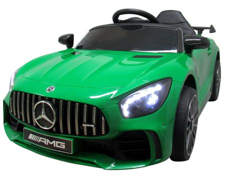 Auto elettrica per bambini Mercedes GTR - S verde