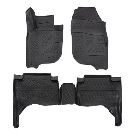 Tappetini in gomma Mitsubishi L200 2015-up 4 pcs