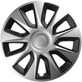 Dischetti Audi Stratos 14'' Silver & Black 4pc set