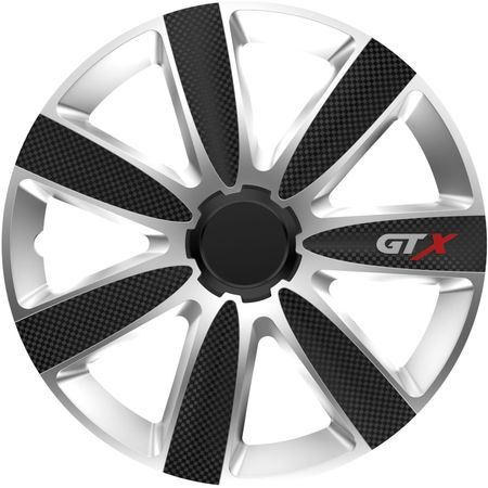 Dischetti Ford GTX Carbon 16" Black & Silver 4ks