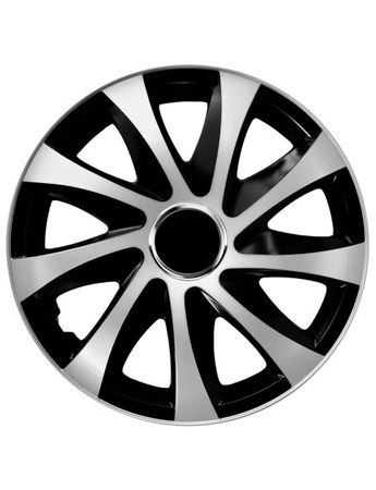 Dischetti Alfa Romeo DRIFT extra silver/black 15" 4ks set