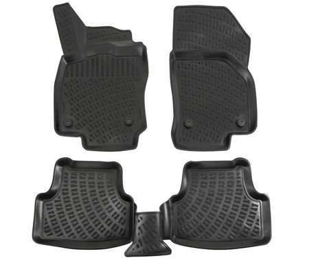 Tappetini in gomma Seat Ateca 2017-up 4pc