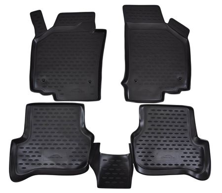 Tappetini in gomma Seat Leon 2006-2012 4 pcs