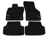 Tappetini in tessuto con logo Seat Leon III 2013 - 2020 4pcs