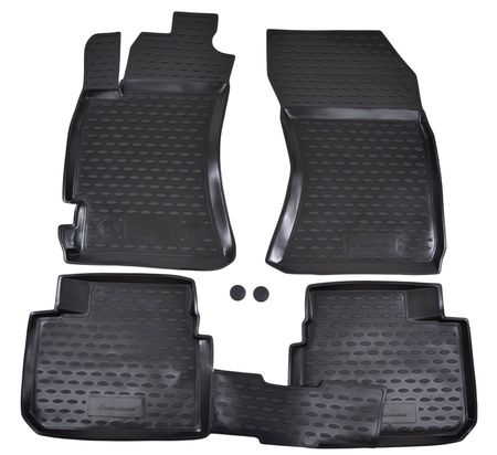 Tappetini in gomma Subaru Forester 2008-2013 4 pcs