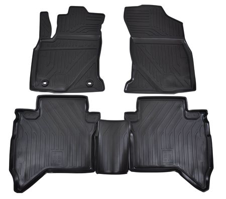 Tappetini in gomma Toyota Hilux 2015-up 4 pcs