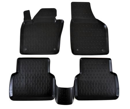 Tappetini in gomma 3D Premium VW Tiguan 2008-2016