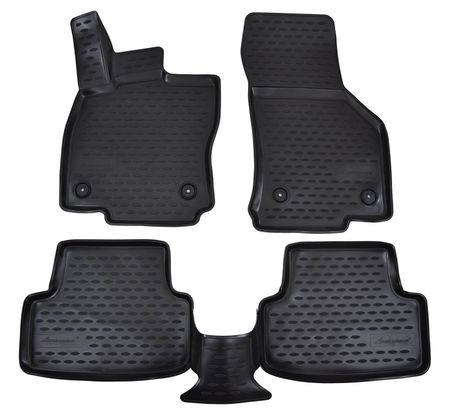 Tappetini in gomma VW Golf VII 2013-up 4 pcs